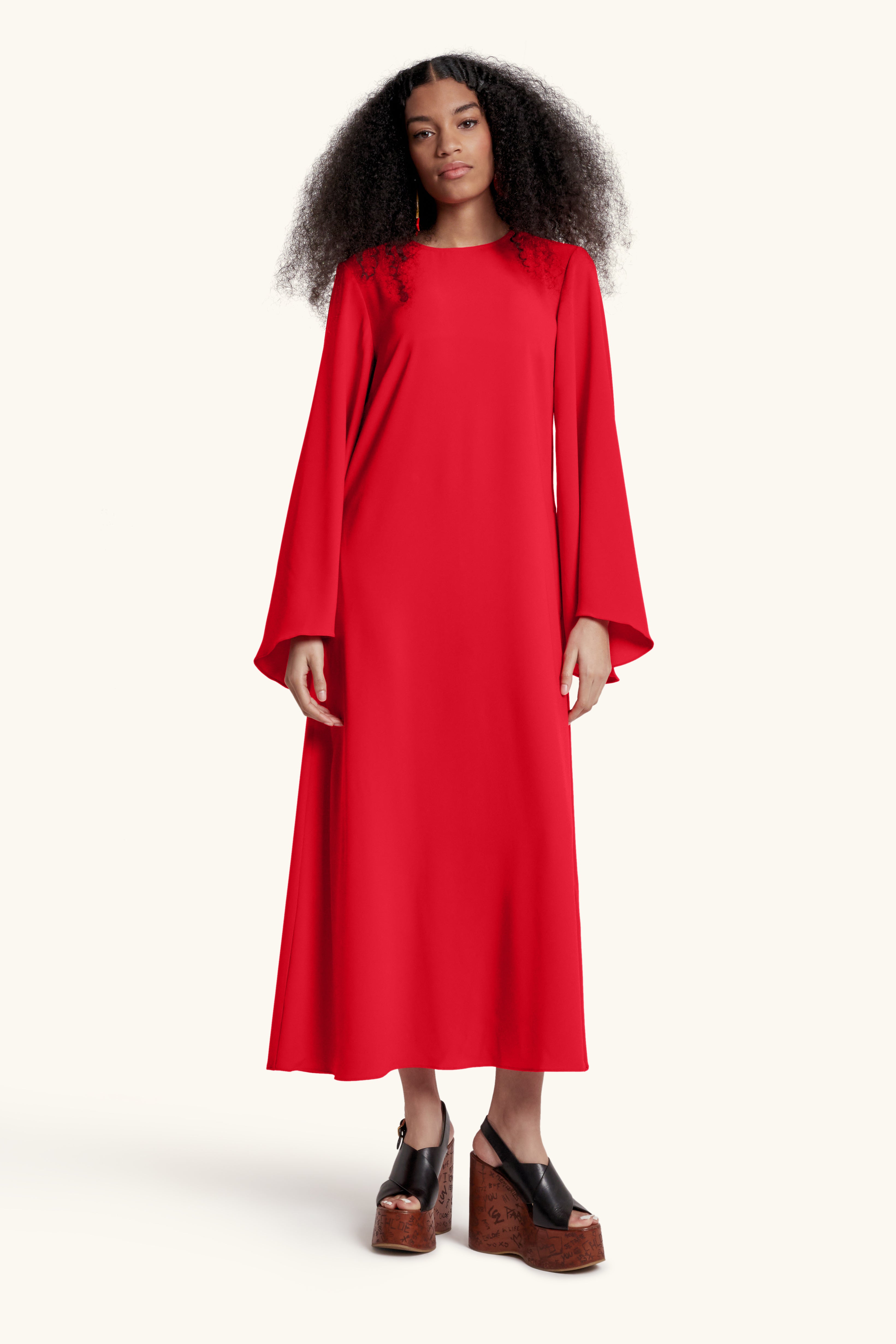 strapless open back dress Jalabia Kaftan Dress main image 0